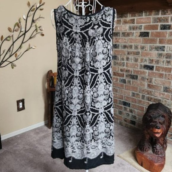 NWT Forbidden sz large black/white dress - Picture 3 of 4